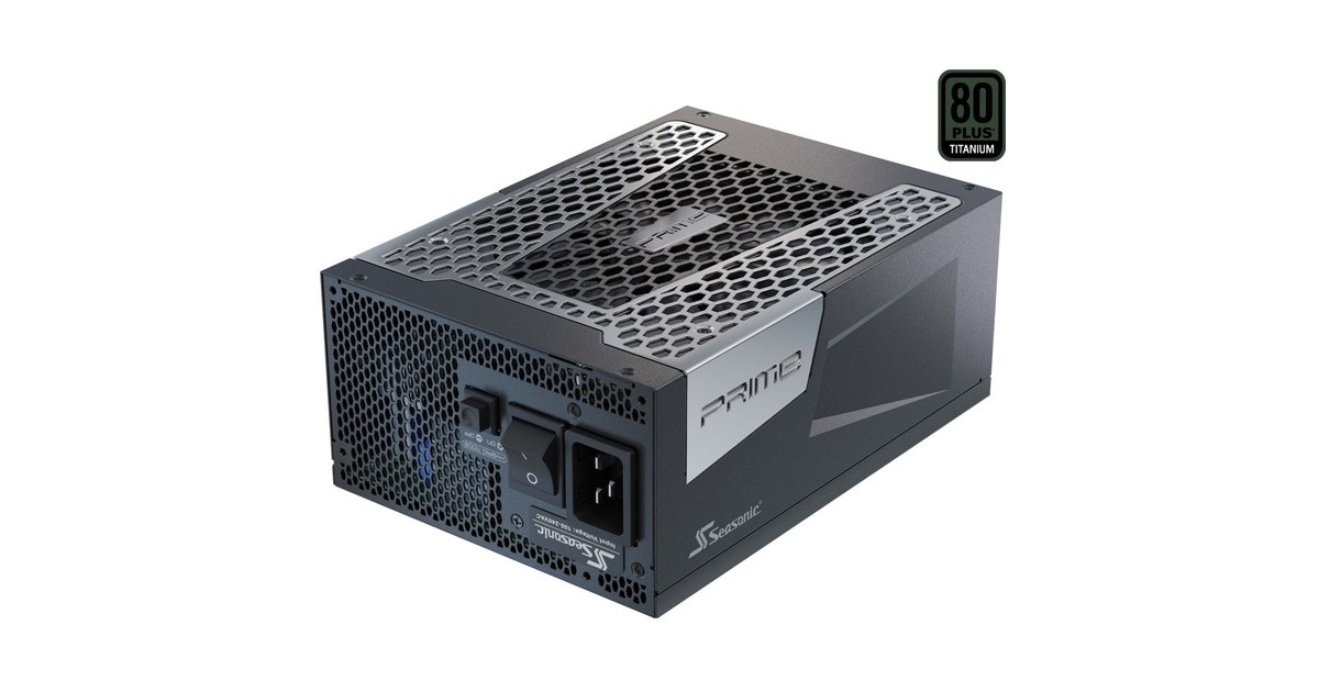 Seasonic PRIME-TX-1300, PC-Netzteil(schwarz, 8x PCIe, Kabel-Management, 1300 Watt)