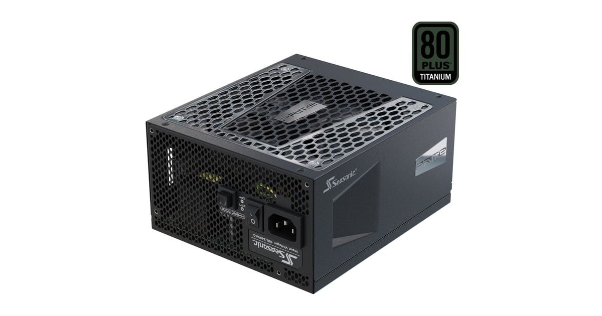 Seasonic PRIME TX-850, PC-Netzteil(schwarz, 6x PCIe, Kabel-Management, 850 Watt, Outlet)