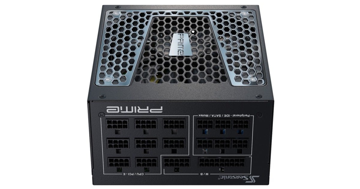 Seasonic PRIME TX-850, PC-Netzteil(schwarz, 6x PCIe, Kabel-Management, 850 Watt, Outlet)