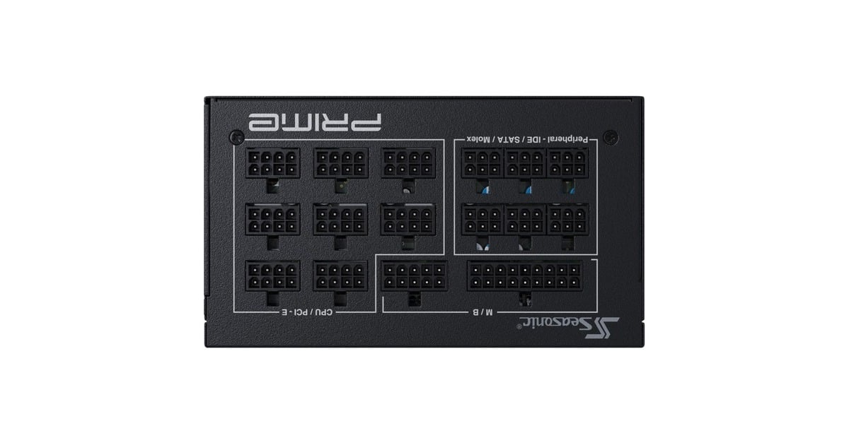 Seasonic PRIME TX-850, PC-Netzteil(schwarz, 6x PCIe, Kabel-Management, 850 Watt, Outlet)