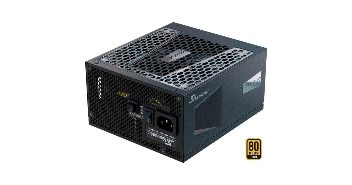 Seasonic Prime-GX-1300 1300W, PC-Netzteil(schwarz, Kabel-Management, 1300 Watt)