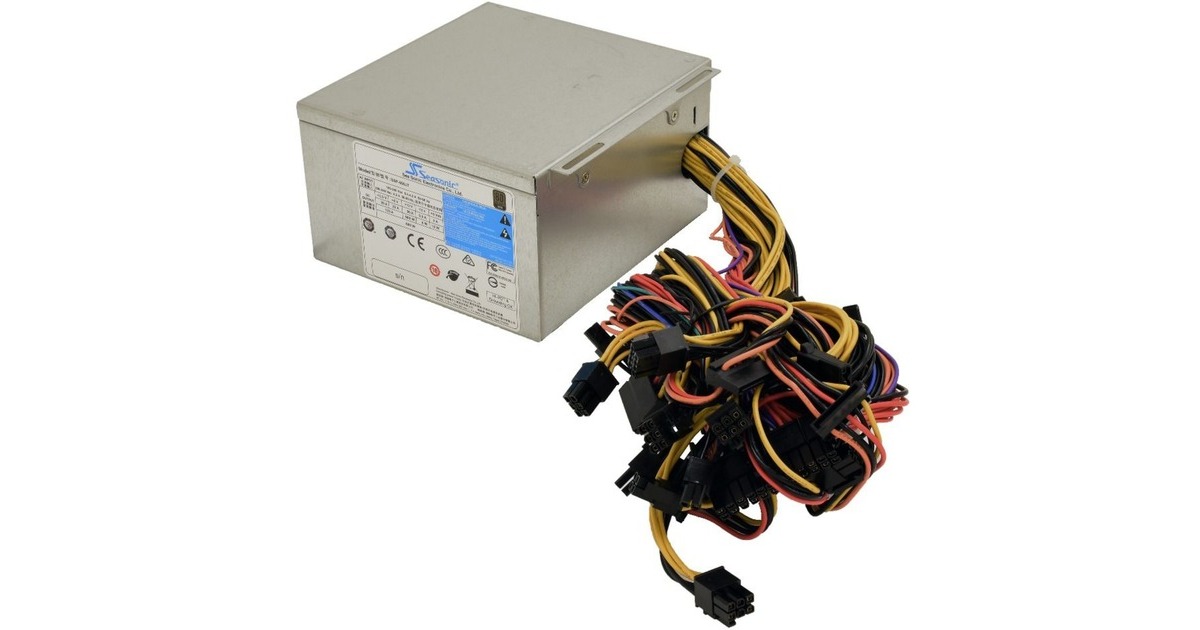 Seasonic SSP-500JT Bulk 500W, PC-Netzteil(grau, 500 Watt)