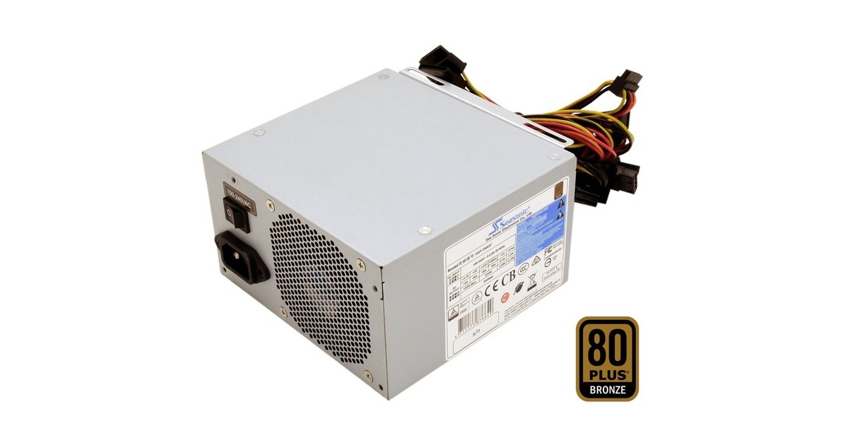 Seasonic SSP-600ES2 Bulk 600W, PC-Netzteil(grau, 600 Watt)