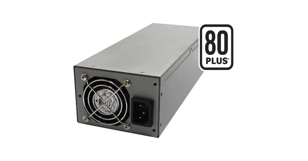 Seasonic SS-600H2U Bulk, PC-Netzteil(silber, Rackmount, 2HE, 600 Watt, Bulk)