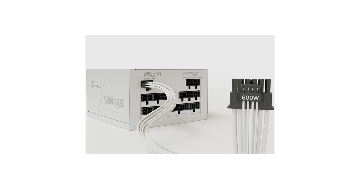 Seasonic VERTEX GX-1200 1200W White Edition, PC-Netzteil(weiß, Kabel-Management, 1200 Watt)