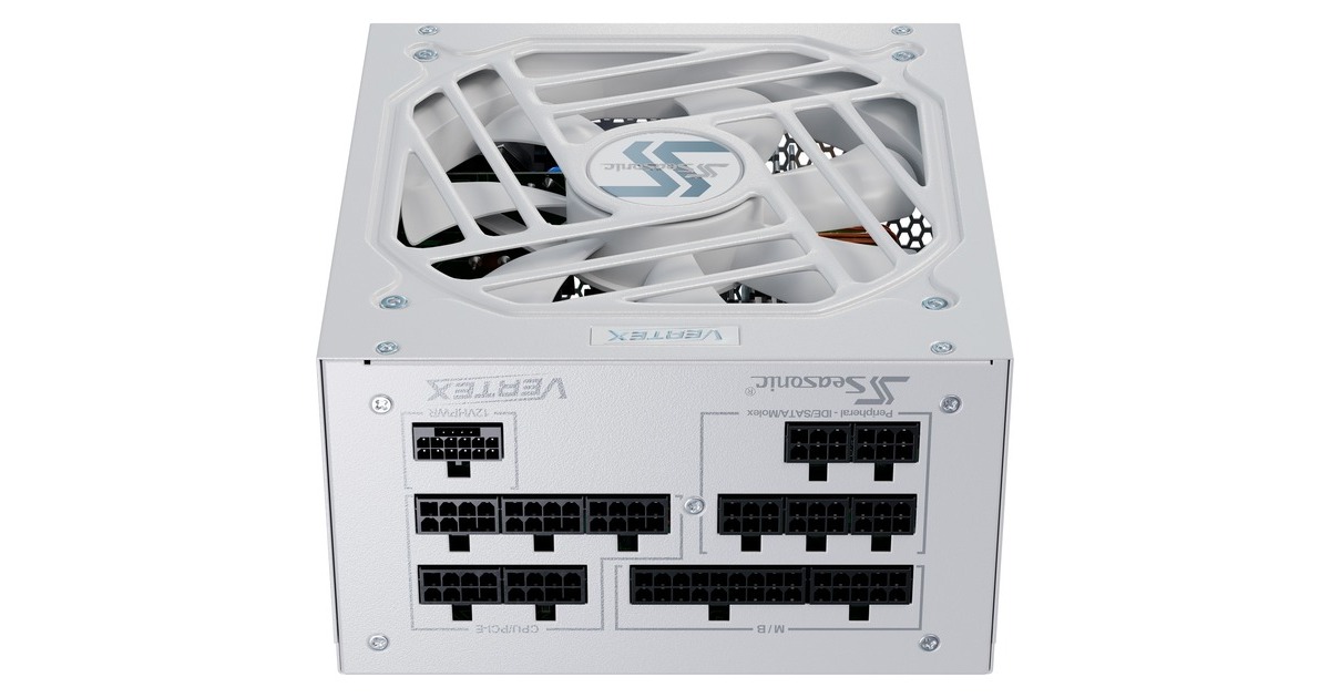 Seasonic VERTEX GX-1200 1200W White Edition, PC-Netzteil(weiß, Kabel-Management, 1200 Watt)