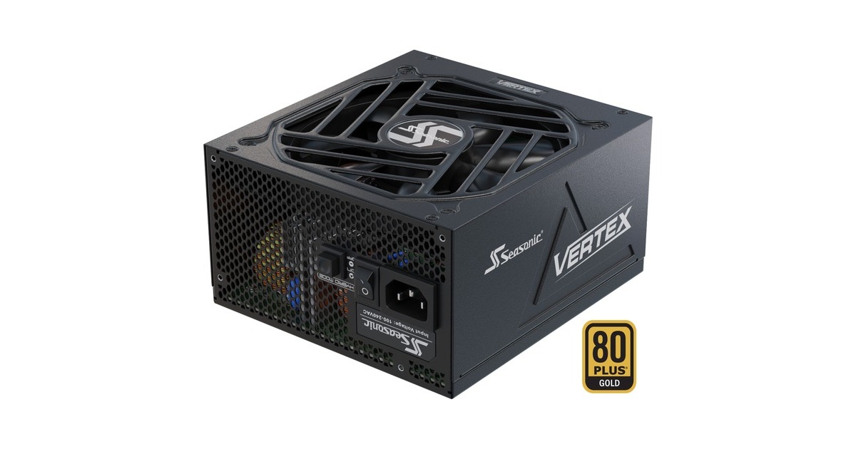 Seasonic VERTEX GX-1200 1200W, PC-Netzteil(schwarz, Kabel-Management, 1200 Watt)