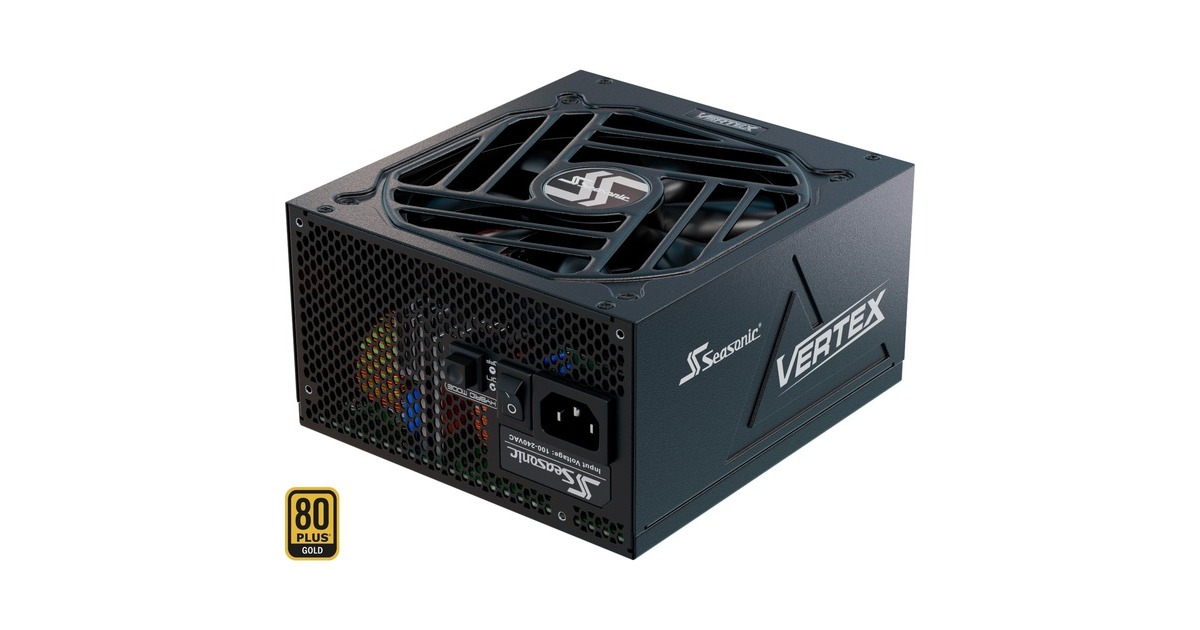 Seasonic VERTEX GX-750 750W, PC-Netzteil(schwarz, 3x PCIe, Kabel-Management, 750 Watt)