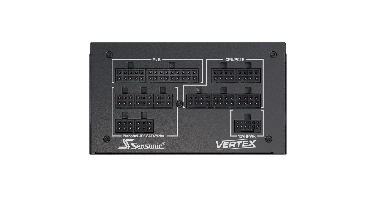 Seasonic VERTEX GX-850 850W, PC-Netzteil(schwarz, Kabel-Management, 850 Watt)