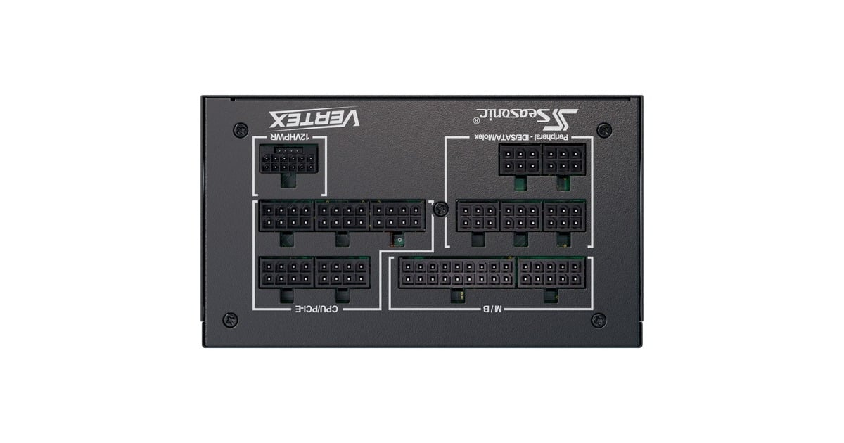 Seasonic Vertex PX-1000 1000W, PC-Netzteil(schwarz, Kabel-Management, 1000 Watt)