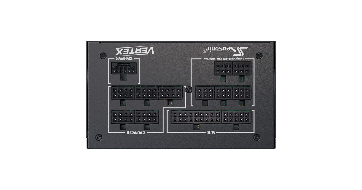 Seasonic Vertex PX-1200 1200W, PC-Netzteil(schwarz, Kabel-Management, 1200 Watt)