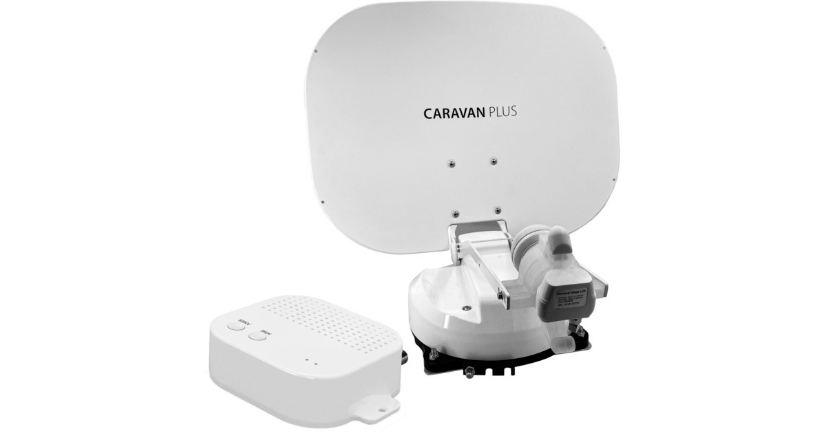SelfSat Caravan Plus Twin, Sat-Anlage(weiß)