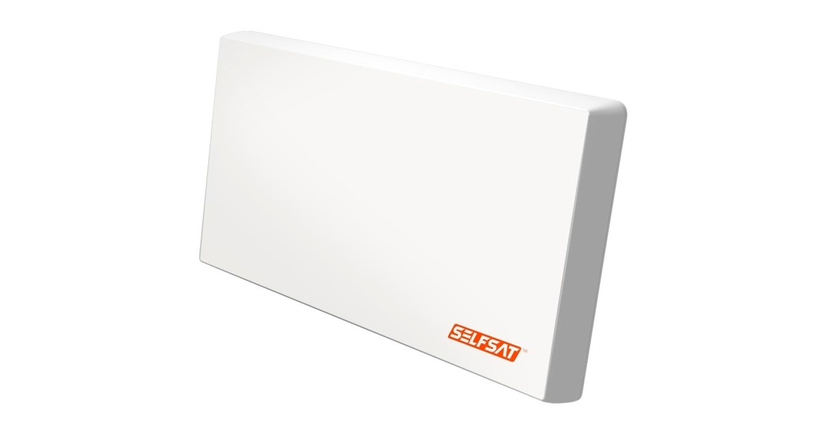 SelfSat H22D+, Antenne(weiß, Single LNB)