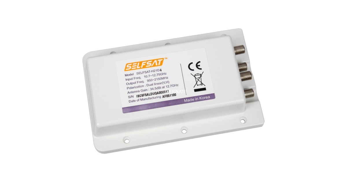 SelfSat LDU4 Quad LNB