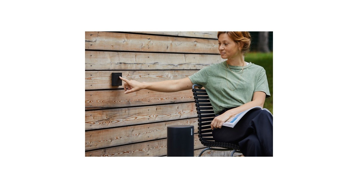 Senic Friends of Hue Outdoor Switch, Taster(schwarz)