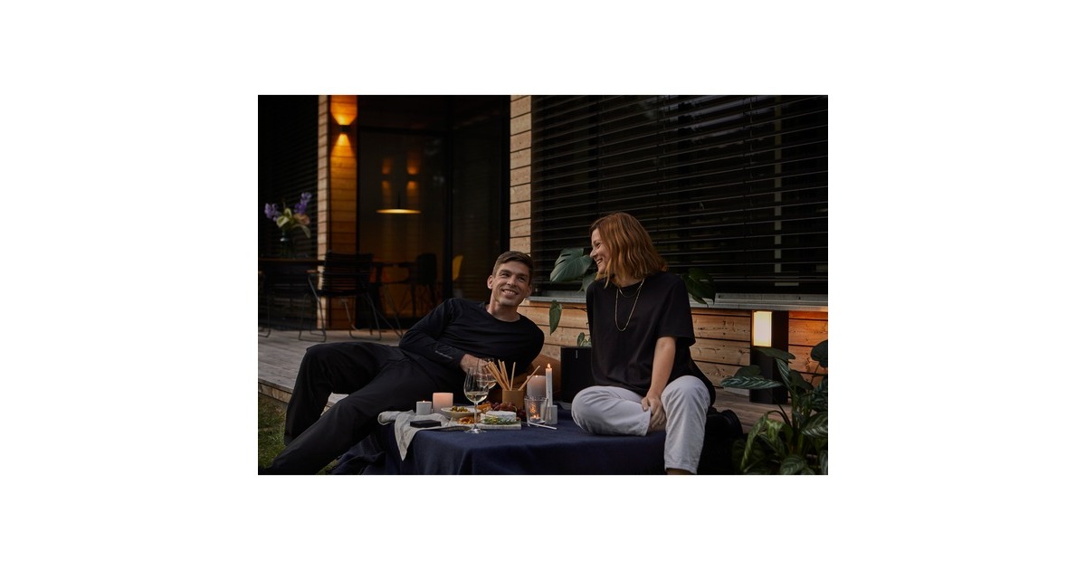 Senic Friends of Hue Outdoor Switch, Taster(schwarz)