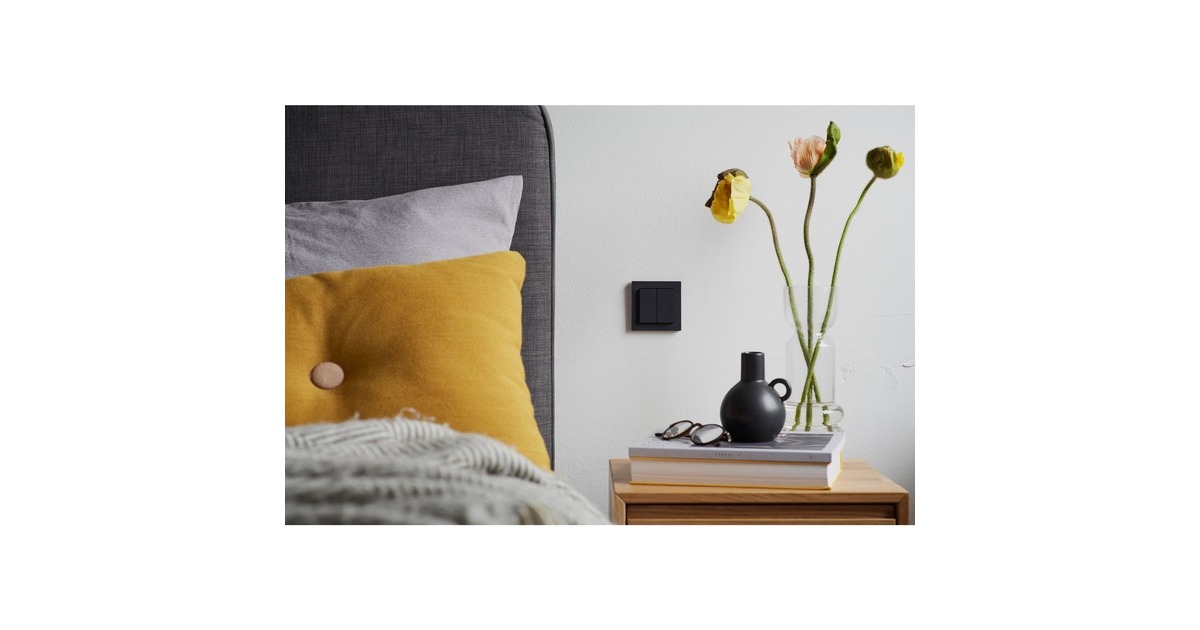 Senic Friends of Hue Smart Switch, Taster(schwarz (matt))