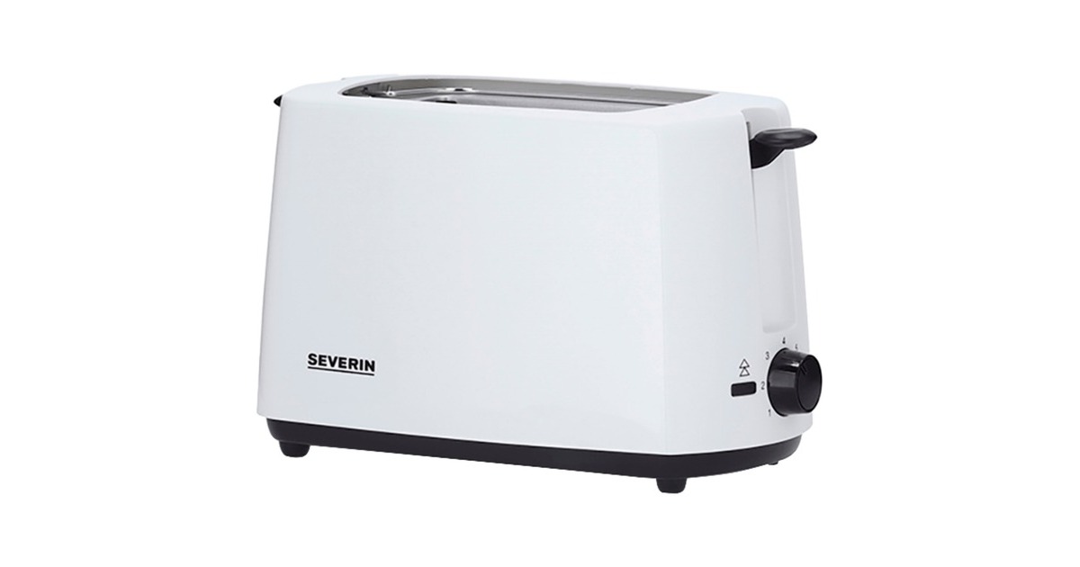 Severin Automatik-Toaster AT 2286(weiß, 700 Watt, für 2 Scheiben Toast) Severin Automatik-Toaster AT 2286(weiß, 700 Watt, für 2 Scheiben Toast)