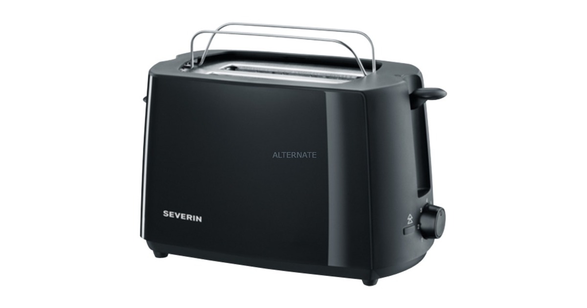 Severin Automatik-Toaster AT 2287(schwarz, 700 Watt, für 2 Scheiben Toast) Severin Automatik-Toaster AT 2287(schwarz, 700 Watt, für 2 Scheiben Toast)
