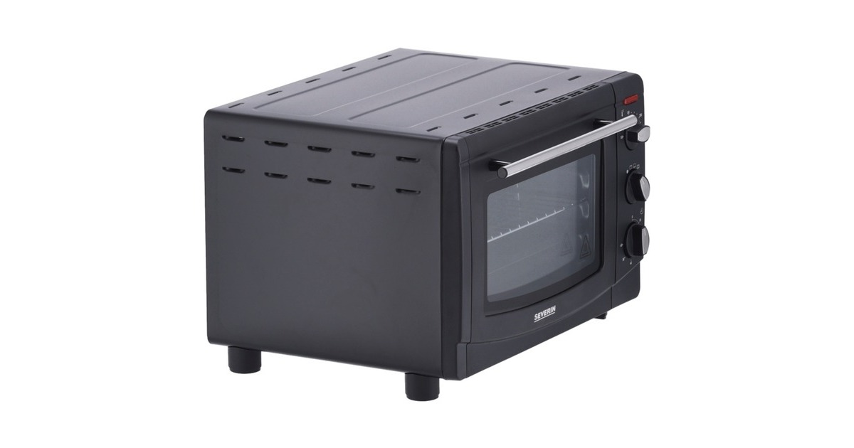 Severin Back- & Toastofen TO 2067, Mini-Backofen(schwarz)