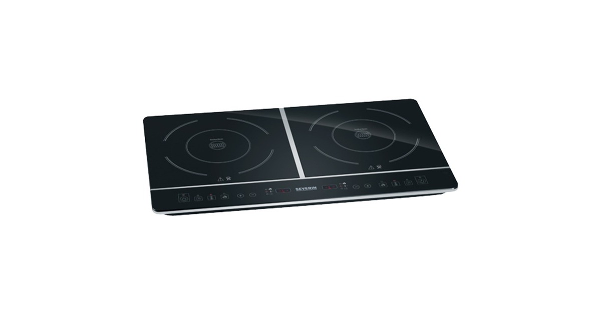 Severin Doppekochplatte DK 1031(schwarz)