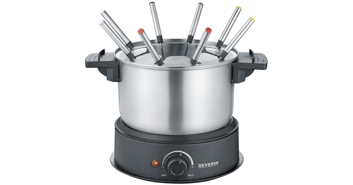 Severin FO 2470, Fondue(edelstahl/schwarz)