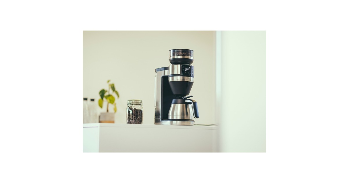 Severin KA 4851, Filtermaschine(schwarz (matt)/edelstahl (gebürstet), inkl. Thermokanne)