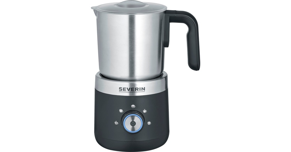 Severin Milchaufschäumer SM 3588(edelstahl/schwarz, 550 Watt)