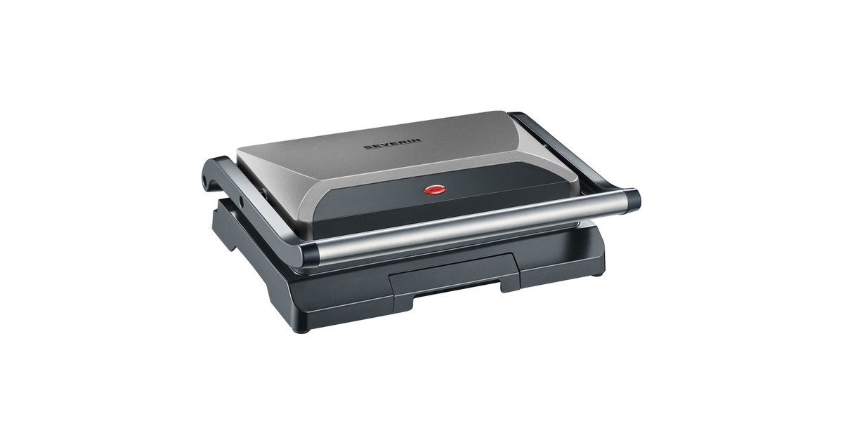 Severin Multigrill KG 2394, Kontaktgrill(grau/schwarz, 800 Watt)