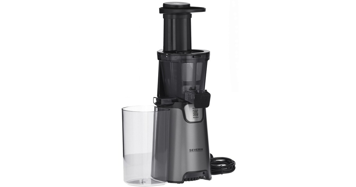Severin Slow Juicer ES 3571, Entsafter(silber)