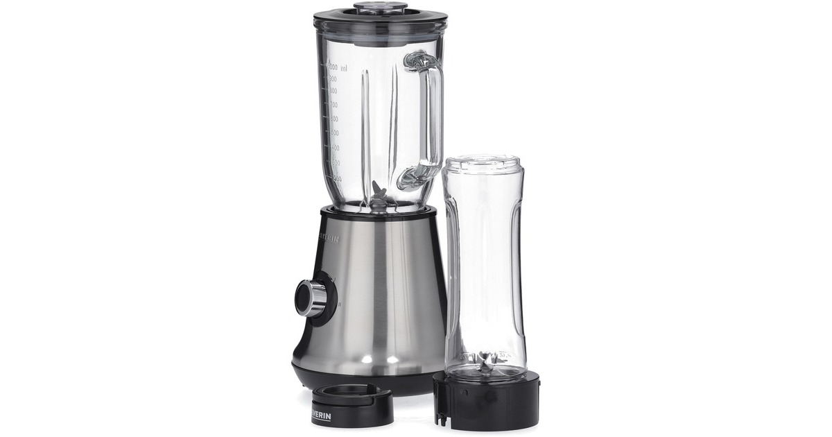 Severin Smoothie Mix & Go SM 3737, Standmixer(silber)