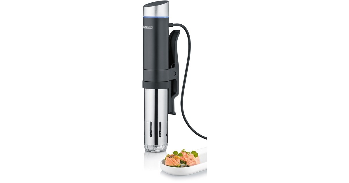 Severin Sous Vide Stick SV 2451, Sous-Vide Garer(edelstahl/schwarz)