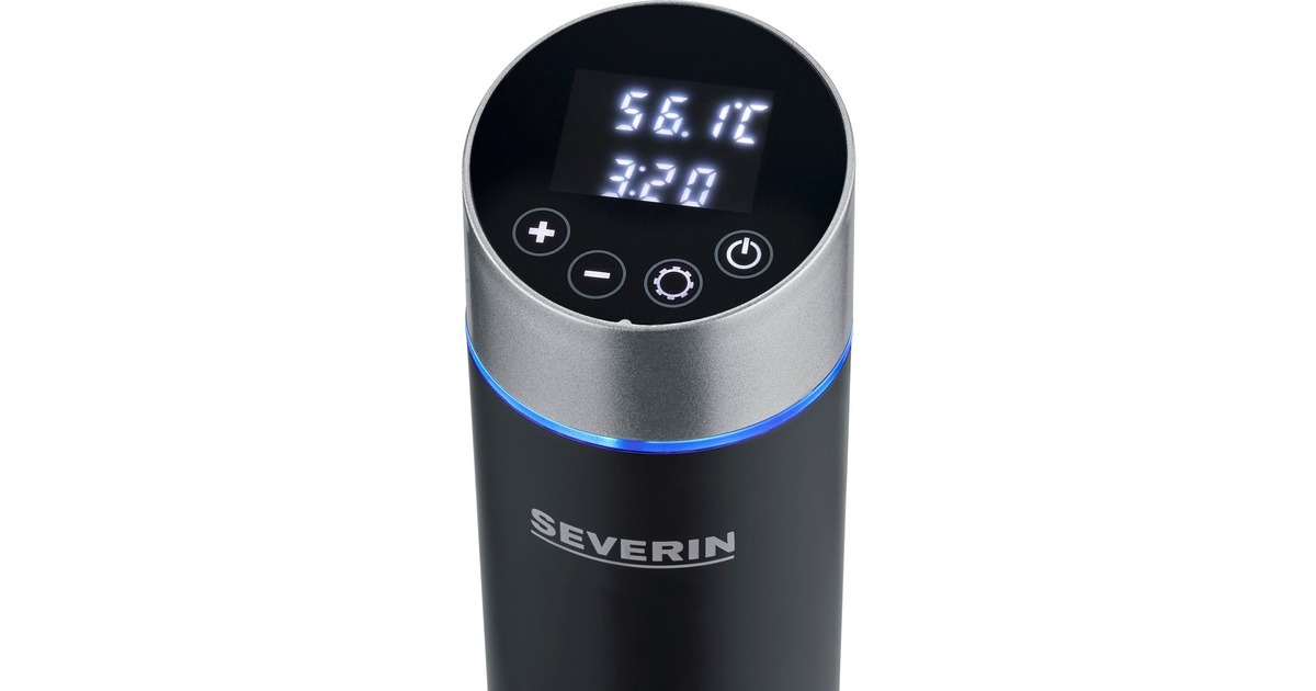 Severin Sous Vide Stick SV 2451, Sous-Vide Garer(edelstahl/schwarz)