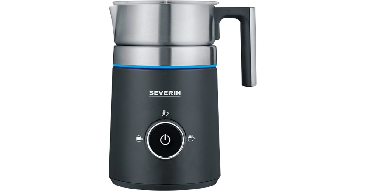 Severin Spuma 500, Milchaufschäumer(edelstahl (gebürstet)/schwarz)