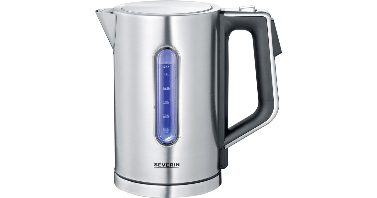 Severin Wasserkocher WK 3418(edelstahl, 1,7 Liter)
