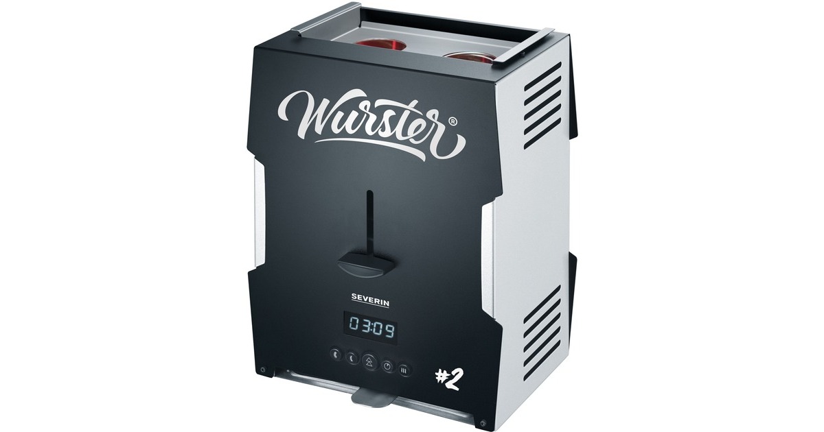 Severin Wurster WT 5005, Elektrogrill(schwarz/grau, 2.000 Watt, Würstchengrill) Severin Wurster WT 5005, Elektrogrill(schwarz/grau, 2.000 Watt, Würstchengrill)