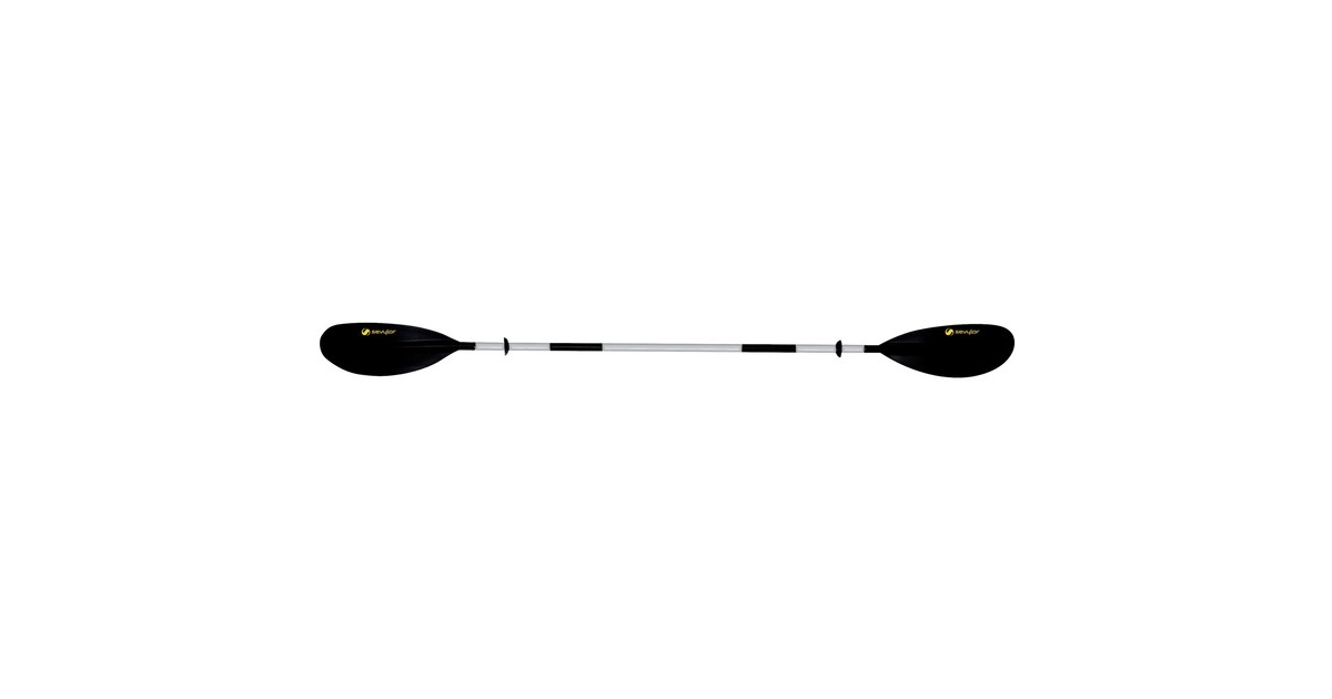 Sevylor Alu-Doppelpaddel K-Perf 230(schwarz/aluminium, 230 x 18cm, 2-teilig)