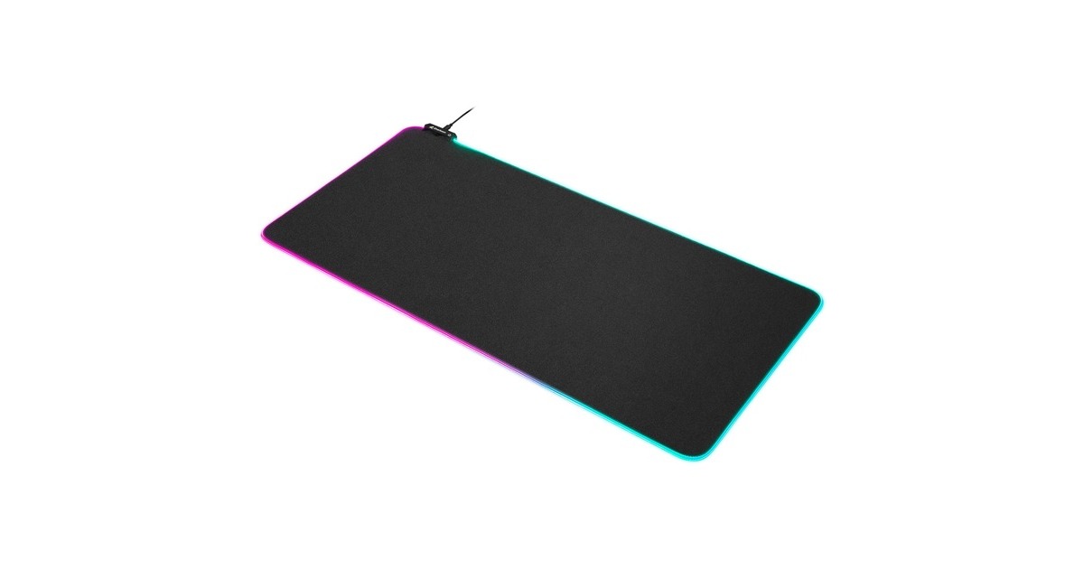 Sharkoon 1337 RGB V2 Gaming Mat 900, Gaming-Mauspad(schwarz)
