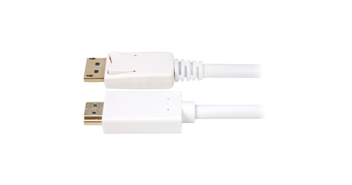 HDMI 4K(weiß, 3 Meter)