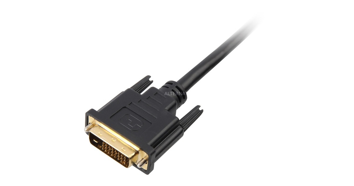 DVI-D (24+1)(schwarz, 1 Meter)