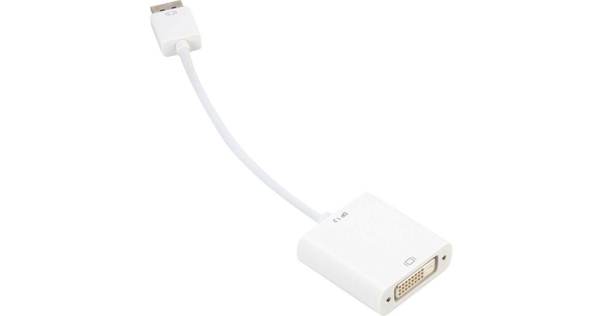 DVI24+1 Converter, Kabel(weiß, 15 cm)