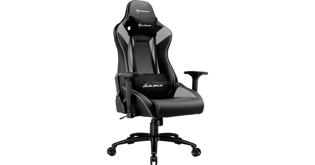 Sharkoon ELBRUS 3, Gaming-Stuhl(schwarz/grau)