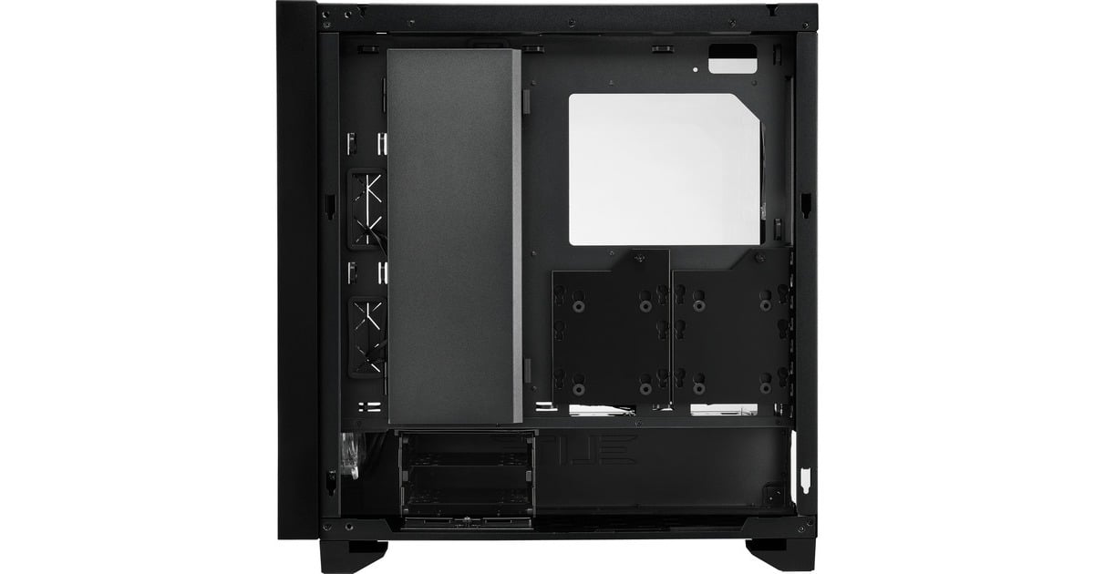 Sharkoon ELITE SHARK CA300H Black, Big-Tower-Gehäuse(schwarz, 2x gehärtetes Glas)