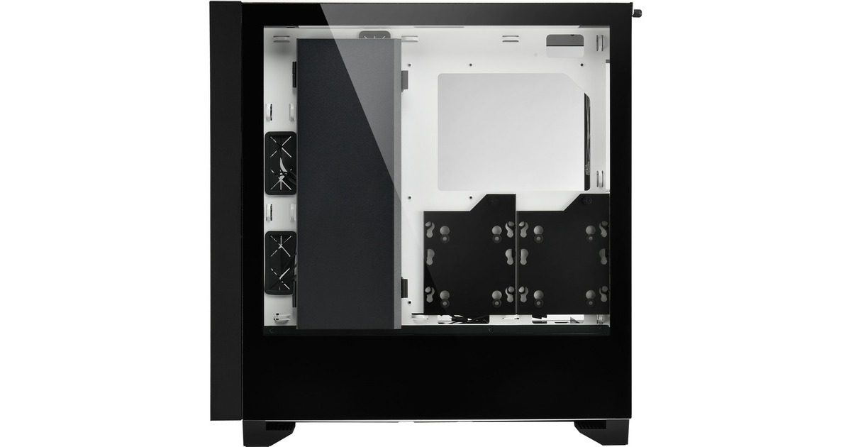 Sharkoon ELITE SHARK CA300H White, Big-Tower-Gehäuse(weiß, 2x gehärtetes Glas)