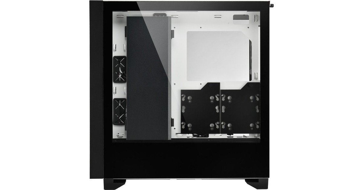 Sharkoon ELITE SHARK CA300T, Big-Tower-Gehäuse(weiß, 2x gehärtetes Glas)