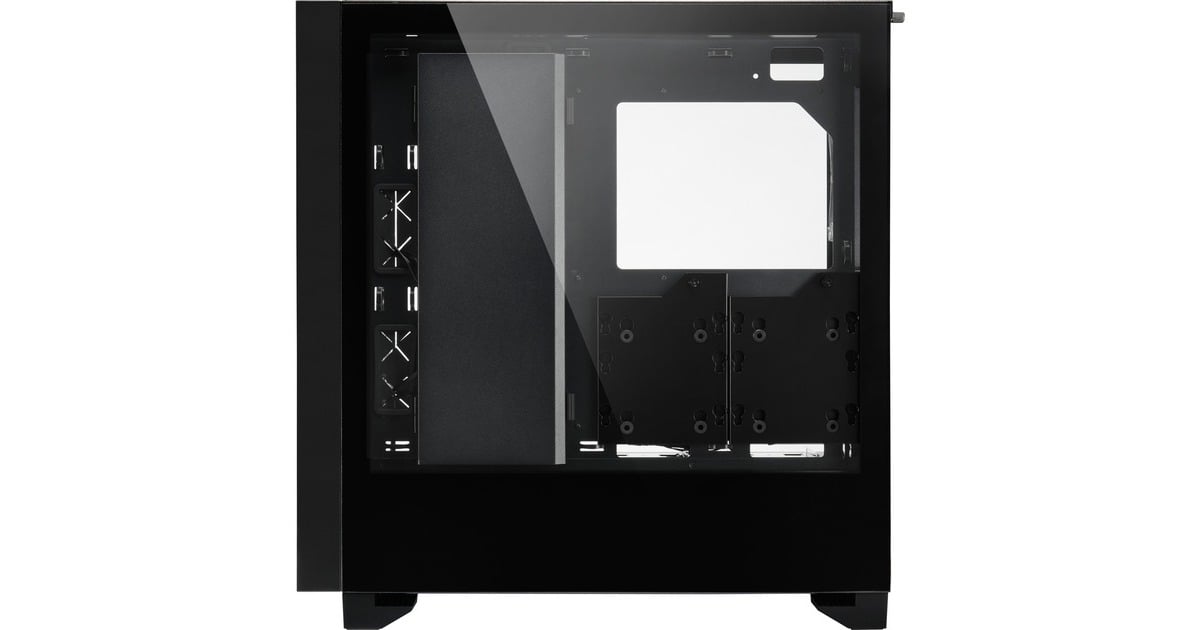 Sharkoon ELITE SHARK CA300T, Big-Tower-Gehäuse(schwarz, 2x gehärtetes Glas, Outlet)