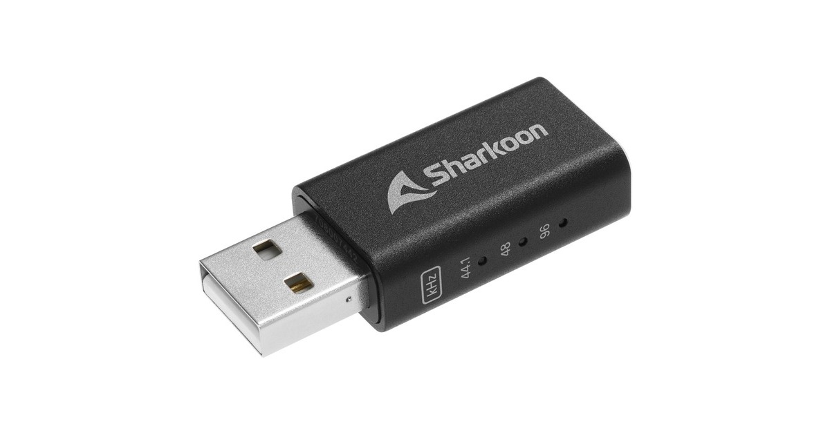 Sharkoon Gaming DAC Pro S V3, Soundkarte(schwarz)
