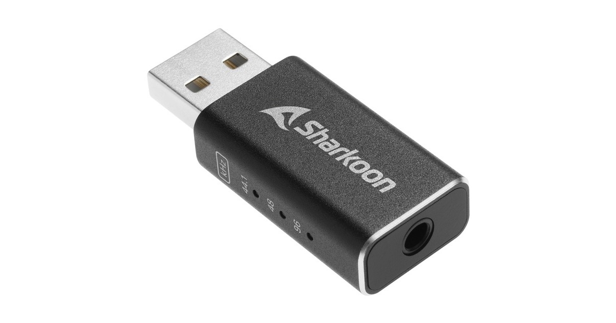 Sharkoon Gaming DAC Pro S V3, Soundkarte(schwarz)