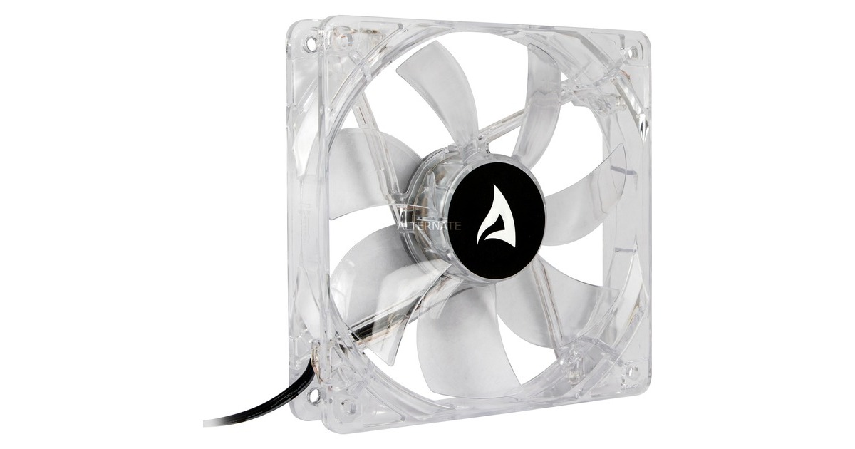 Sharkoon Gehäuselüfter Blaue LED BULK(3-Pin-/5,25"-Anschluss)