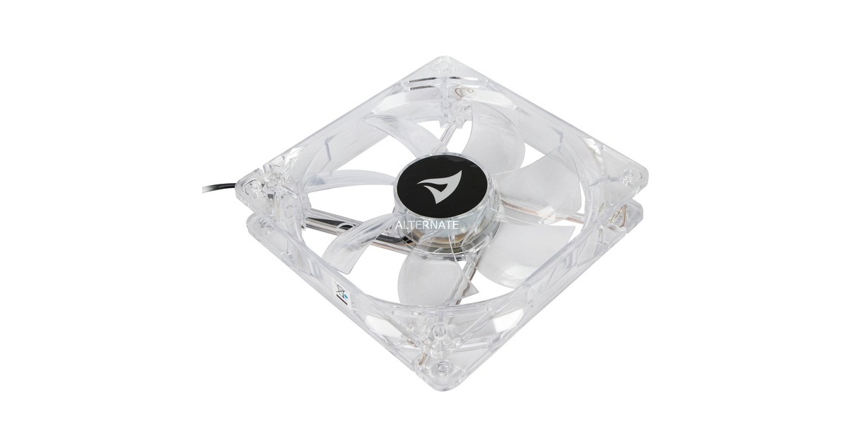 Sharkoon Gehäuselüfter Blaue LED BULK(3-Pin-/5,25